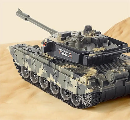 CONUSEA 33CM Remote Control Battle Tank – Interactive Crawler Vehicle with 4-Channel Precision