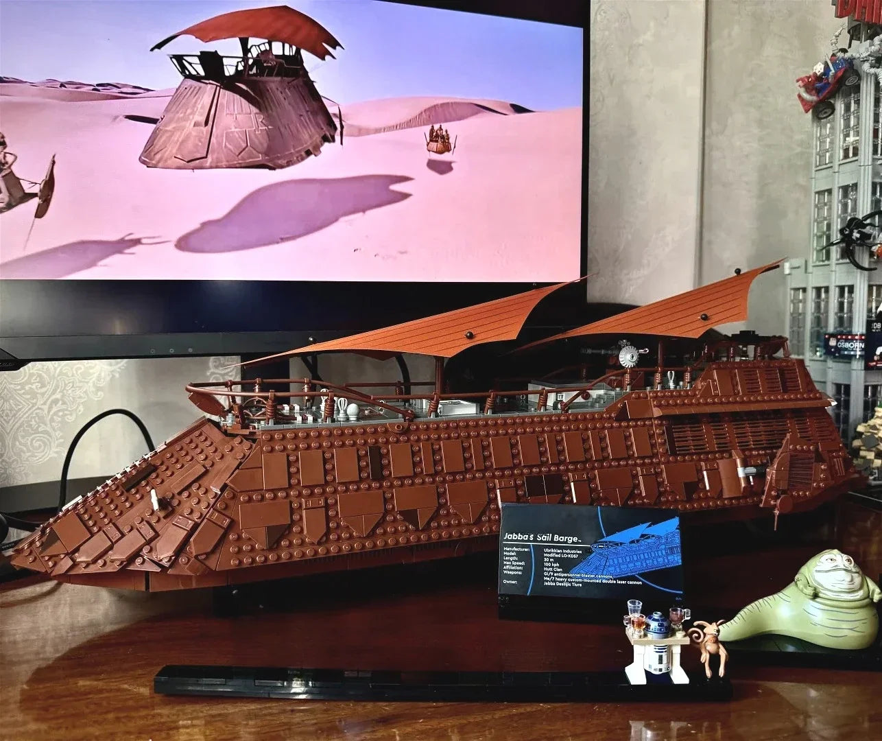 UCS-Jabba-Sail-Barge-Building-Blocks-Set-Large-Scale-Star-Wars-Hobby-for-Seniors-FREETIMEJOY