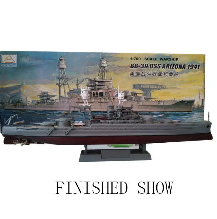 Trumpeter 30CM 1:700 Naval Assembly Set – Historical Battleship & Aircraft Carrier Models