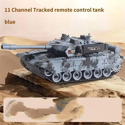 CONUSEA 33CM Remote Control Battle Tank – Interactive Crawler Vehicle with 4-Channel Precision