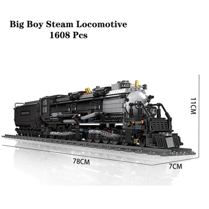 Steampunk Era Retro Steam Locomotive – Ultimate Collector’s Train Series