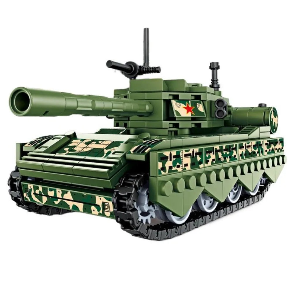 DF-41 Missile Vehicle & Type 99 Tank Technical Models
