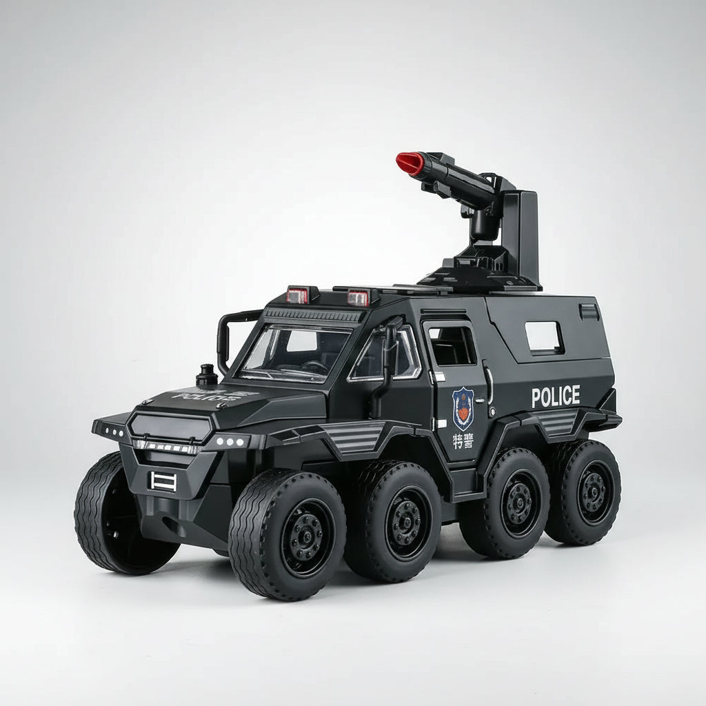 Conqueror-Anti-Riot-Armored-Vehicle-1-36-Scale-Diecast-Model-FREETIMEJOY-Military-Hobby
