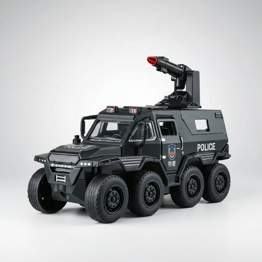 Conqueror-Anti-Riot-Armored-Vehicle-1-36-Scale-Diecast-Model-FREETIMEJOY-Military-Hobby