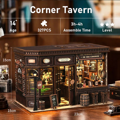 DIY-Miniature-Wooden-Dollhouse-Kit-3D-Puzzle-Senior-Memory-Care-Hobby-FREETIMEJOY