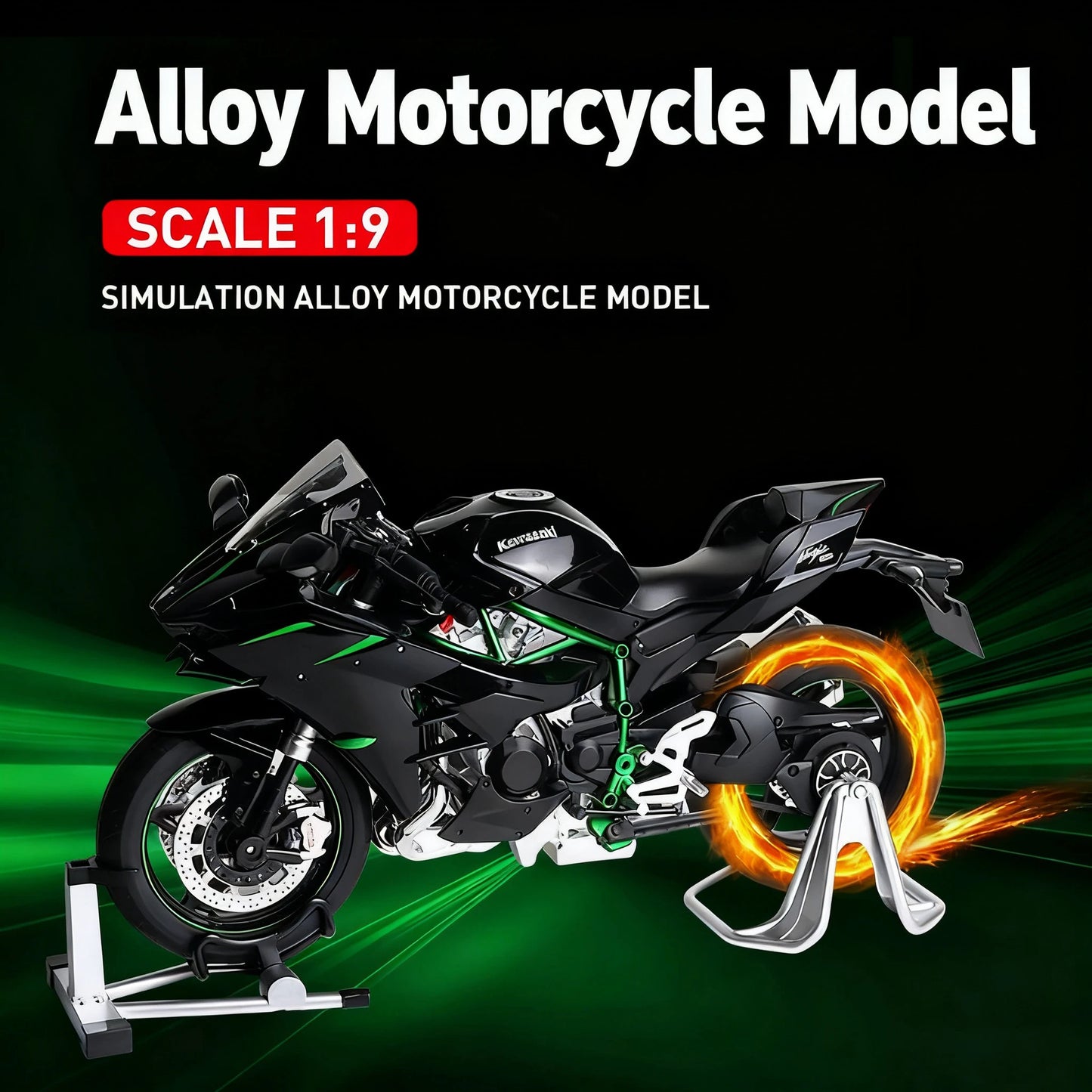 Kawasaki Ninja H2/H2R - 1:9