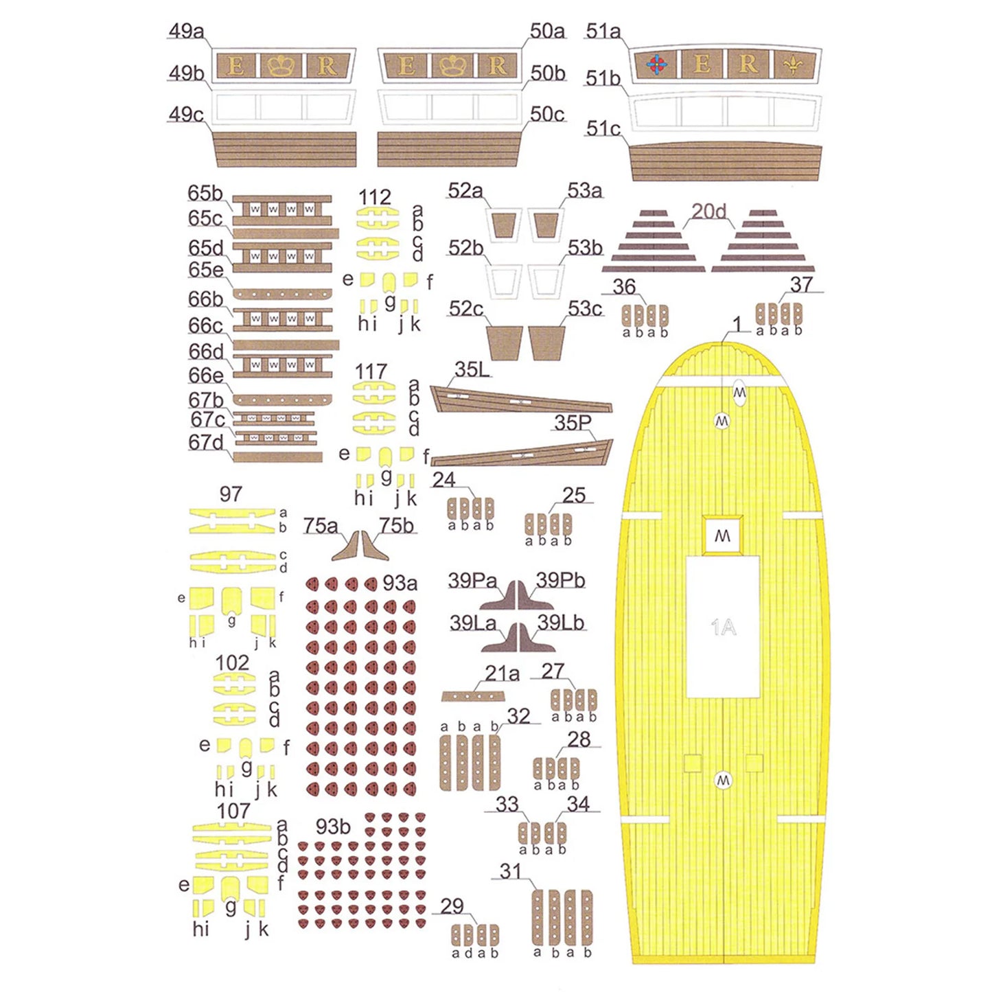 A professional completed paper model of the Golden Hind galeon at 1:100 scale, showcasing realistic paper textures and historical naval rigging.