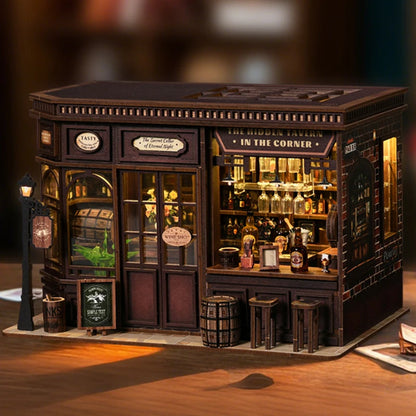 DIY-Miniature-Wooden-Dollhouse-Kit-3D-Puzzle-Senior-Memory-Care-Hobby-FREETIMEJOY