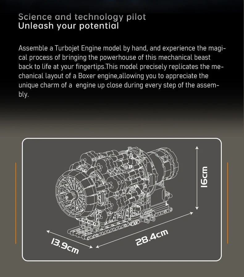 Turbojet Engine Technical Model