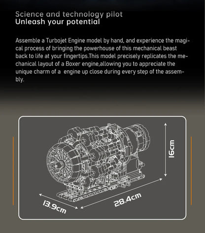 Turbojet Engine Technical Model
