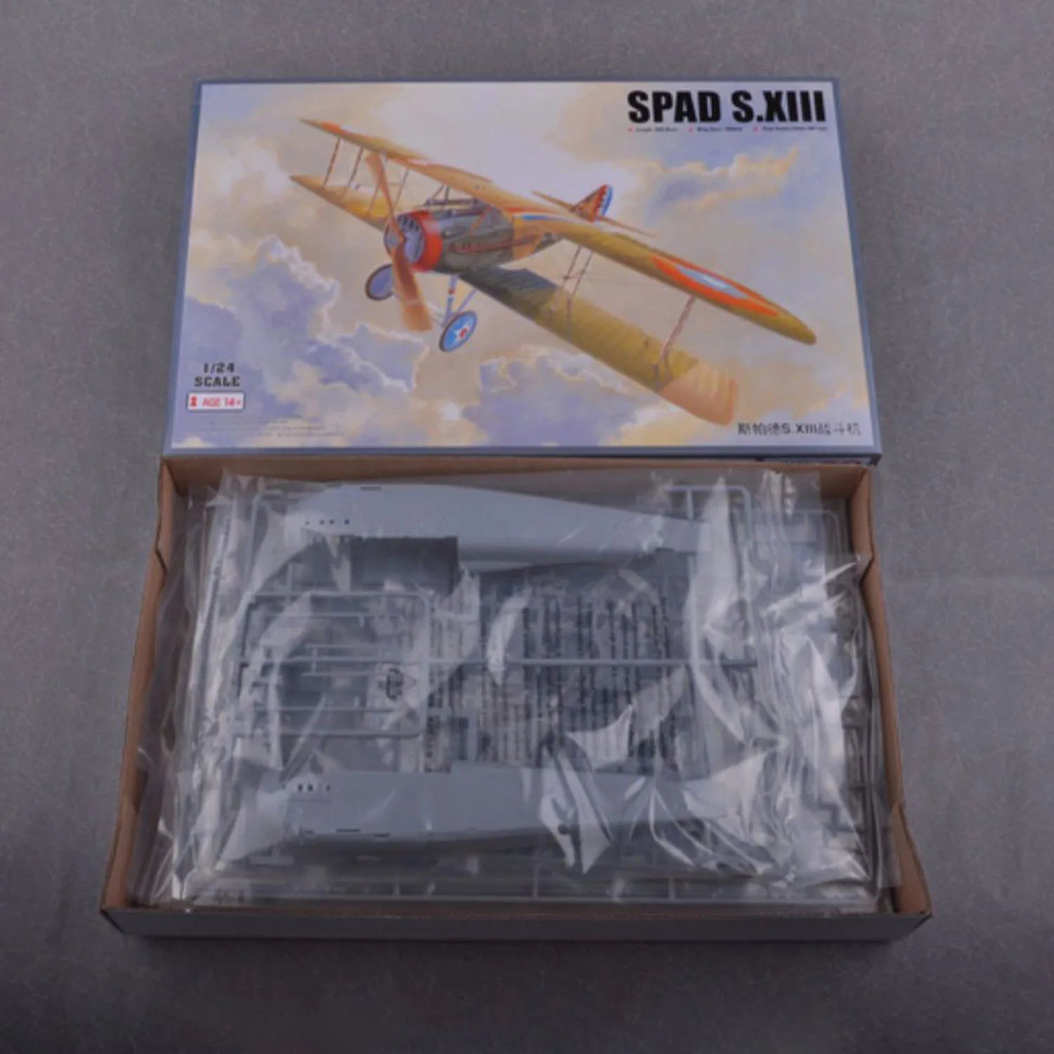 Trumpeter-SPAD-S-XIII-Fighter-1-24-Scale-Aircraft-Model-FREETIMEJOY-Aviation-Hobby