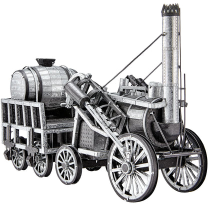 Piececool-Stephenson-The-Rocket-Steam-Locomotive-3D-Metal-Model-Kit-FREETIMEJOY-Industrial-Hobby