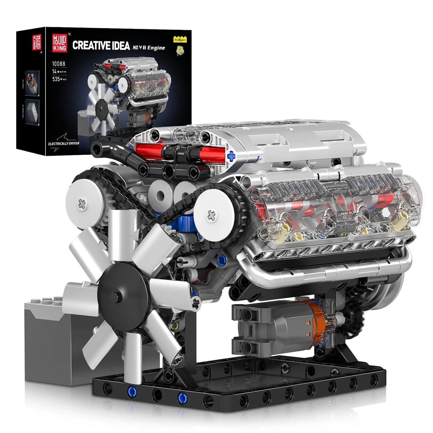 DIY-535-Piece-V8-Engine-Construction-Kit-Mini-STEM-Mechanical-Building-Set-FREETIMEJOY-Engineering-Hobby