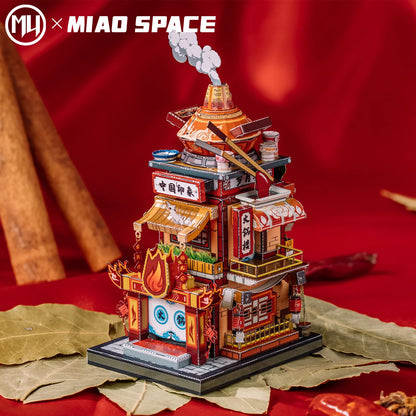 MU-Asian-Street-View-Architecture-3D-Metal-Puzzle-DIY-Model-Kit-FREETIMEJOY-Senior-Hobby