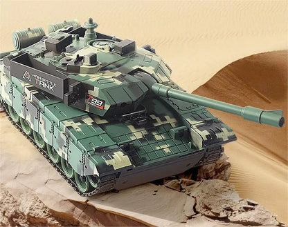 CONUSEA 33CM Remote Control Battle Tank – Interactive Crawler Vehicle with 4-Channel Precision