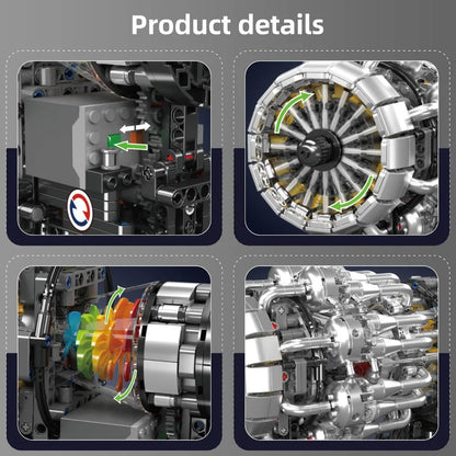 Turbojet Engine Technical Model