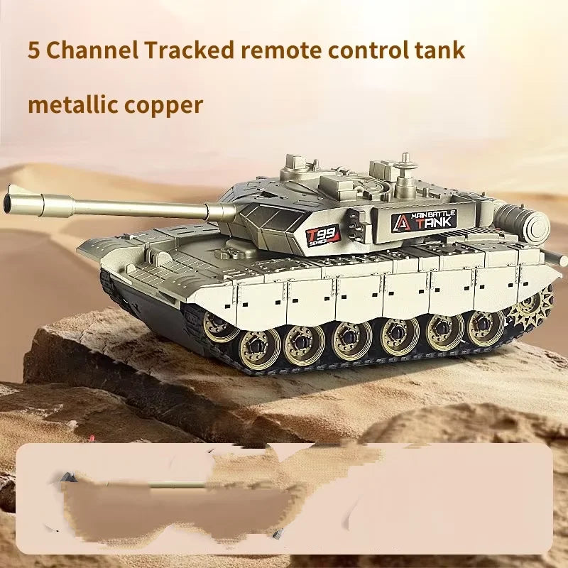 CONUSEA 33CM Remote Control Battle Tank – Interactive Crawler Vehicle with 4-Channel Precision
