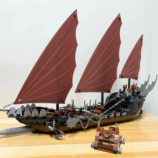 Ghost-Pirate-Ship-Ambush-79008-Building-Blocks-Model-Kit-US-Stock-FREETIMEJOY