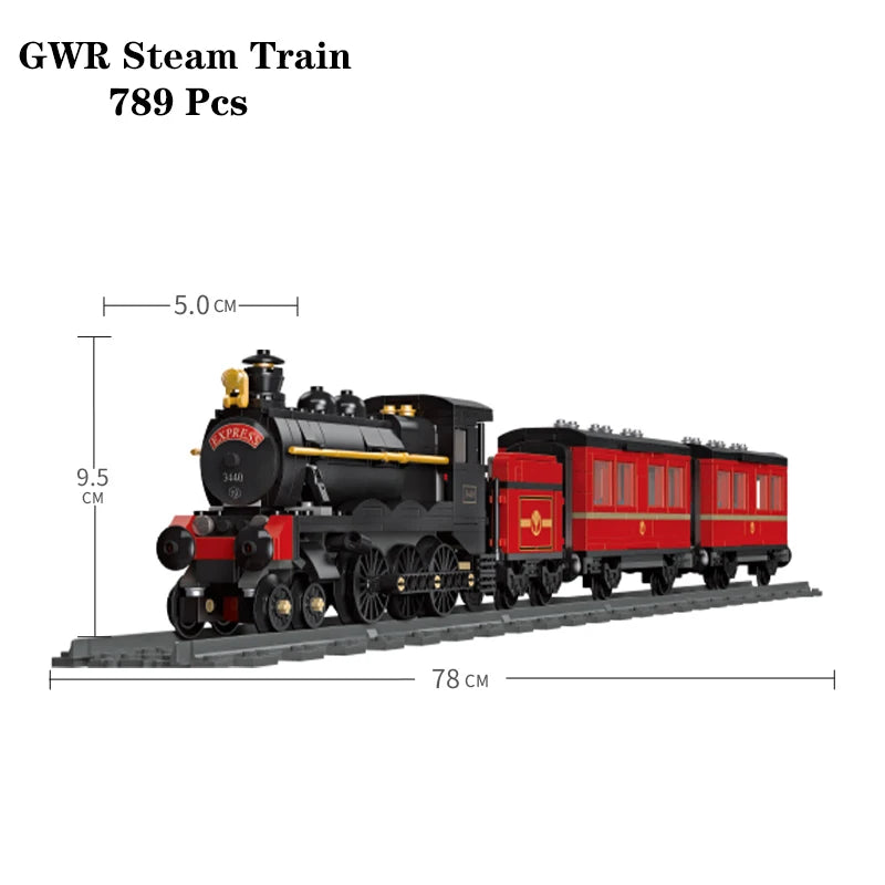 Steampunk Era Retro Steam Locomotive – Ultimate Collector’s Train Series