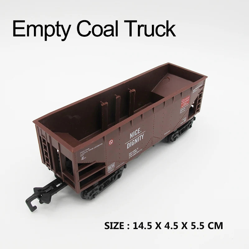 Rail King 1:87 Scale Train Track Cargo Car & Carriage Collection – HO Scale DIY Model Rail Accessories