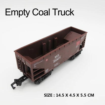 Rail King 1:87 Scale Train Track Cargo Car & Carriage Collection – HO Scale DIY Model Rail Accessories