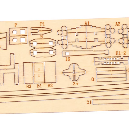 Freetimejoy Wooden Sailing Boat DIY Model Kit - 1:70 Scale Nautical Ship Series (Handcrafted Wood & Canvas)
