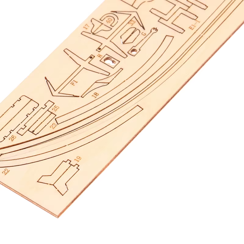 Freetimejoy Wooden Sailing Boat DIY Model Kit - 1:70 Scale Nautical Ship Series (Handcrafted Wood & Canvas)