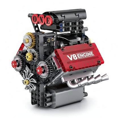 V8 Engine Model